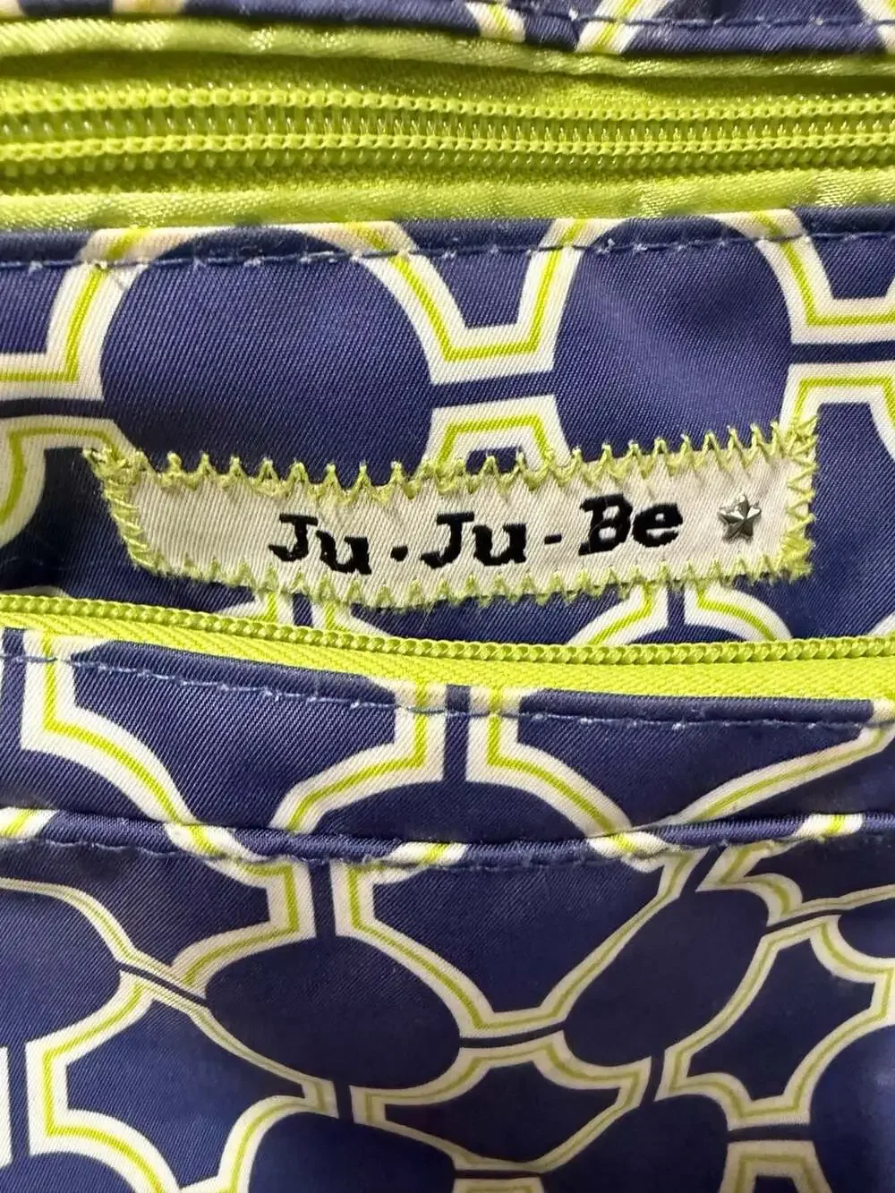 Ju-Ju-Be B.F.F. Diaper Bag in Royal Envy Print